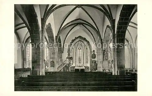 AK / Ansichtskarte Butzbach Markuskirche Innenansicht Butzbach