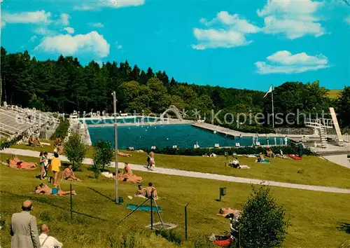 AK / Ansichtskarte Butzbach Schwimmbad Butzbach