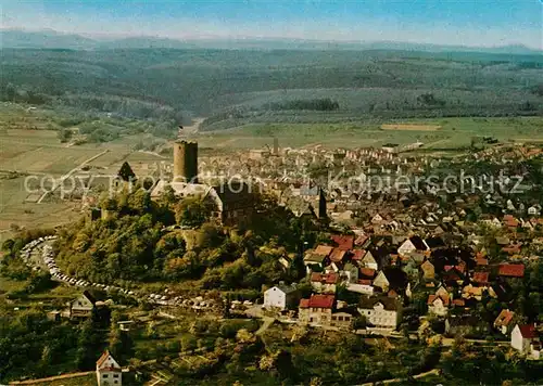 AK / Ansichtskarte Gleiberg Fliegeraufnahme Burg Panorama Gleiberg