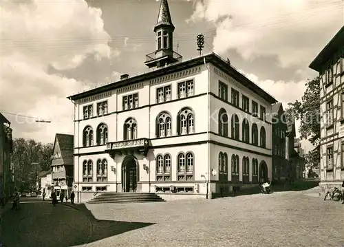 AK / Ansichtskarte Lich_Hessen Rathaus Lich Hessen