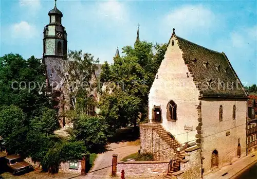 AK / Ansichtskarte Butzbach Heimatmuseum Kirche Butzbach