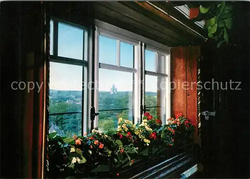 AK / Ansichtskarte Lich_Hessen Blick aus dem Hardtberggarten der Licher Privatbrauerei Lich Hessen