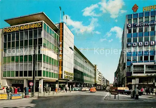 AK / Ansichtskarte Saarbruecken PEKA Passage Kaufhaus Saarbruecken
