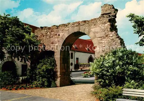 AK / Ansichtskarte Fulda Roemischer Bogen Heertor Fulda