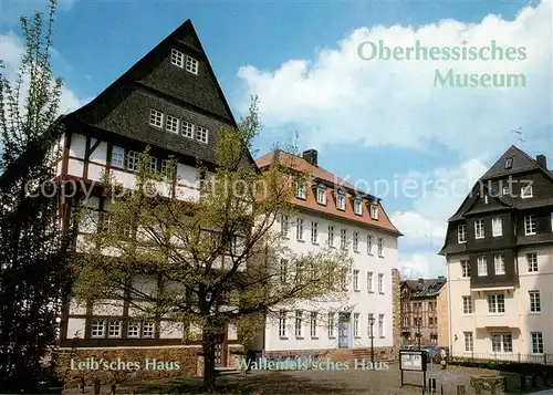 AK / Ansichtskarte Giessen_Lahn Schloss Oberhessisches Museum Giessen_Lahn
