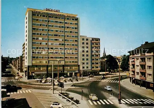 AK / Ansichtskarte Giessen_Lahn Ludwigsplatz Dach Cafe Giessen_Lahn