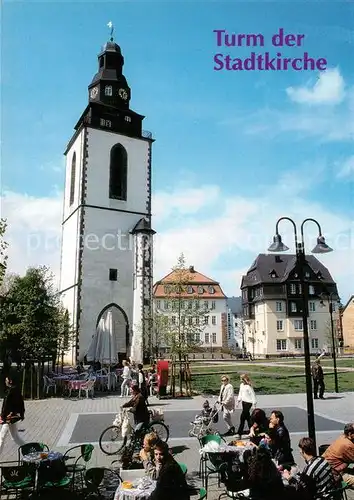 AK / Ansichtskarte Giessen_Lahn Turm Stadtkirche Giessen_Lahn