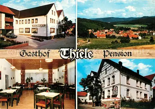 AK / Ansichtskarte Frankenberg_Eder Gasthof Pension  Frankenberg Eder