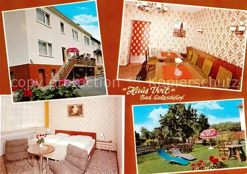 AK / Ansichtskarte Bad_Salzschlirf Haus Voit Bad_Salzschlirf