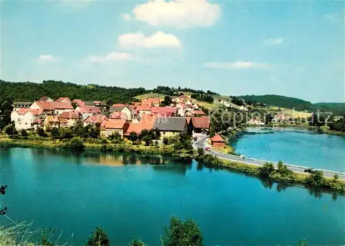 AK / Ansichtskarte Nieder Werbe Fliegeraufnahme Nieder Werbe