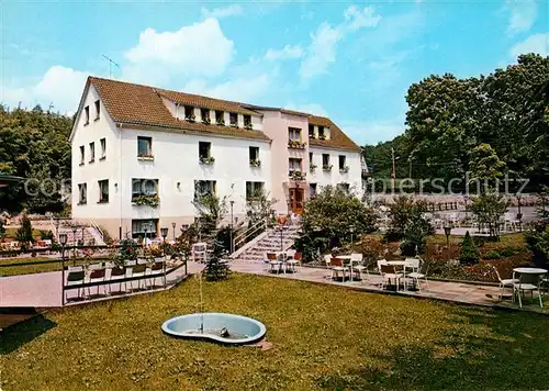 AK / Ansichtskarte Sachsenberg_Waldeck Hotel Pension Rudolf Sachsenberg Waldeck