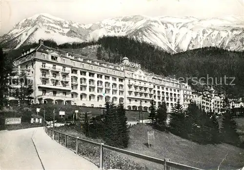 AK / Ansichtskarte Semmering_Niederoesterreich Hotel Panhans Semmering