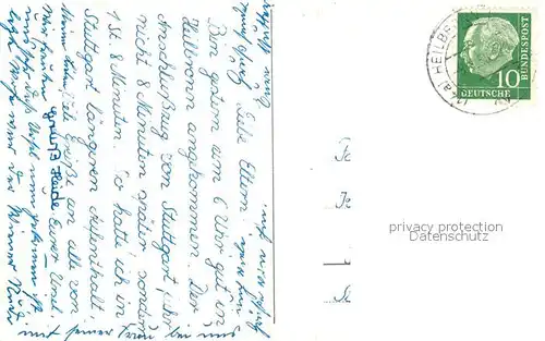 AK / Ansichtskarte Heilbronn_Neckar St Kilian Stadtblick Rathaus Uhr Altes Rathaus Robert Mayer Denkmal Heilbronn Neckar