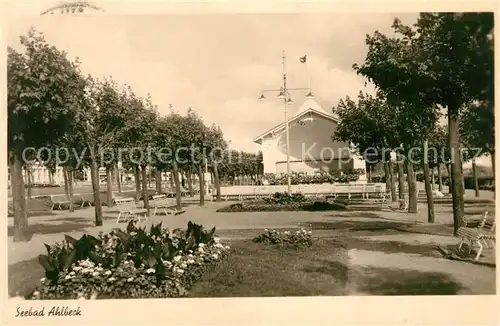 AK / Ansichtskarte Ahlbeck_Ostseebad Konzertpavillon Ahlbeck_Ostseebad