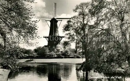 AK / Ansichtskarte Leiden Molen de Valk Leiden