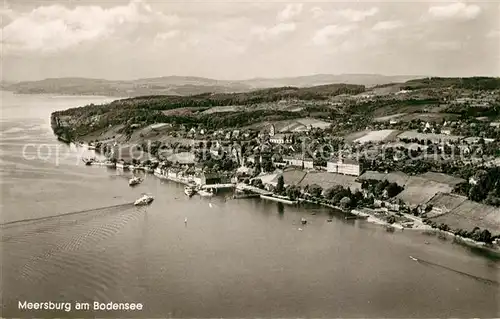 AK / Ansichtskarte Meersburg_Bodensee Fliegeraufnahme Meersburg Bodensee