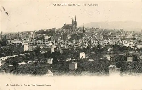 AK / Ansichtskarte Clermont_Ferrand_Puy_de_Dome Vue generale Clermont_Ferrand