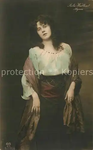 AK / Ansichtskarte Mignon Schauspielerin Reta Walter  