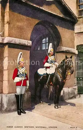 AK / Ansichtskarte Leibgarde_Wache Horse Guards Whitehall London  