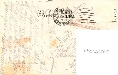 AK / Ansichtskarte Strassenbahn Milano Piazza del Duomo  