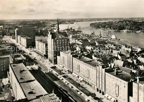 AK / Ansichtskarte Rostock_Mecklenburg Vorpommern Lange Strasse Rostock