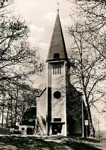 AK / Ansichtskarte Bad_Salzschlirf Ev Kirche Bad_Salzschlirf