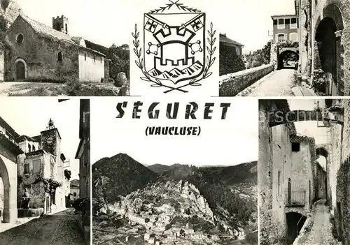 AK / Ansichtskarte Seguret Ortsmotive Panorama Seguret