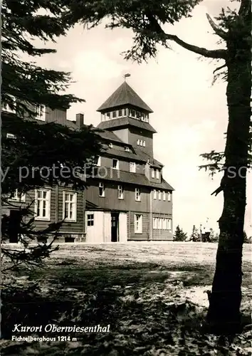AK / Ansichtskarte Oberwiesenthal_Erzgebirge Fichtelberghaus Oberwiesenthal Erzgebirge
