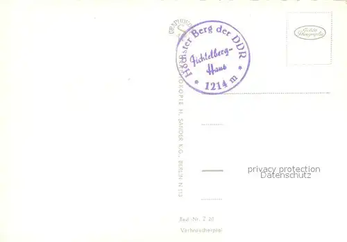 AK / Ansichtskarte Oberwiesenthal_Erzgebirge Fichtelberghaus Oberwiesenthal Erzgebirge