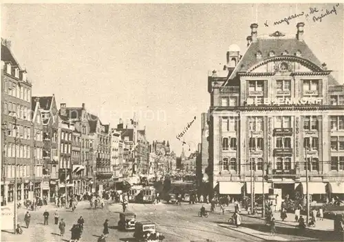 AK / Ansichtskarte Amsterdam_Niederlande Damrak Amsterdam_Niederlande