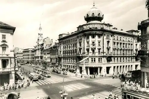 AK / Ansichtskarte Budapest Lenin Ring und Rakoczi Strasse Budapest