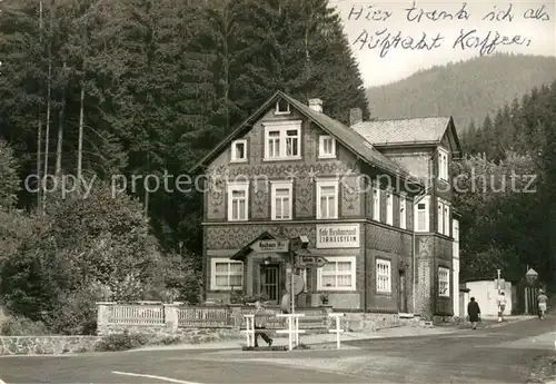 AK / Ansichtskarte Mellenbach Glasbach Gaststaette Zirkelstein Mellenbach Glasbach