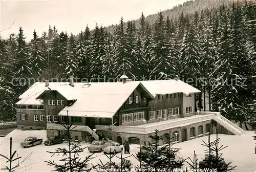 AK / Ansichtskarte Arbersee Arberseehaus im Bayer Wald Arbersee