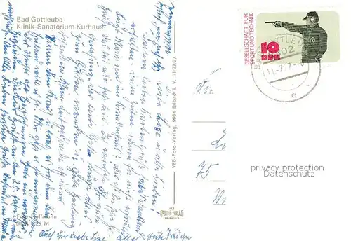 AK / Ansichtskarte Bad_Gottleuba Berggiesshuebel Klinik Sanatorium Kurhaus Bad