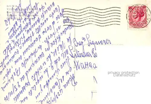 AK / Ansichtskarte Roma_Rom Via Veneto Roma_Rom