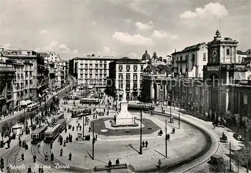 AK / Ansichtskarte Napoli_Neapel Piazza Dante Napoli Neapel