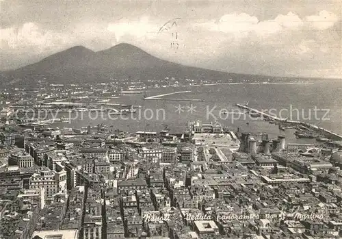 AK / Ansichtskarte Napoli_Neapel Panoramic view from St Martin Napoli Neapel