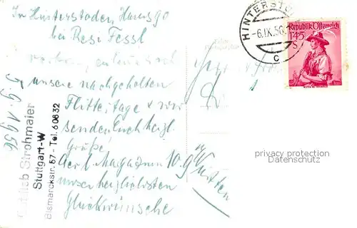 AK / Ansichtskarte Hinterstoder Jugendheim Edtbaueralm Alpenpanorama Hinterstoder