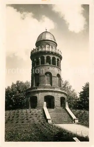 AK / Ansichtskarte Bergen_Ruegen Arndtturm auf dem Rugard Aussichtsturm Bergen Ruegen