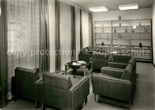 AK / Ansichtskarte Erlbach_Vogtland Ferienheim Klubzimmer Lesezimmer Gebirgssommerfrische Erlbach_Vogtland