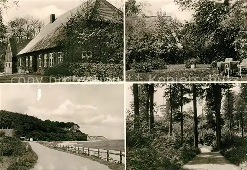 AK / Ansichtskarte Testorferfelde Bauernhaus Appartements Garten Uferstrasse Waldpartie 
