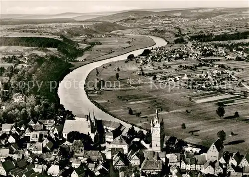 AK / Ansichtskarte Bad_Wimpfen Fliegeraufnahme Bad_Wimpfen