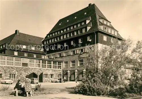 AK / Ansichtskarte Altenberg_Erzgebirge Sanatorium Raupennest Altenberg Erzgebirge