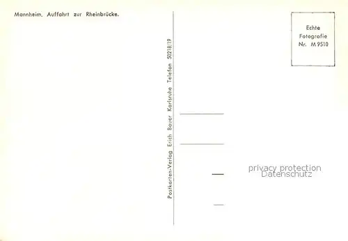 AK / Ansichtskarte Mannheim Auffahrt zur Rheinbruecke Eisenbahn Mannheim