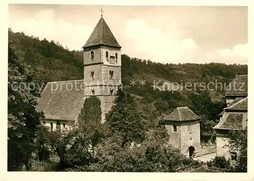 AK / Ansichtskarte Detwang St Peter Paulskirche Detwang