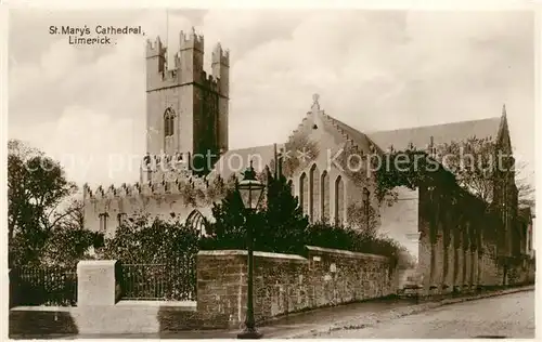 AK / Ansichtskarte Limerick_Limerick St. Merys Cathedral Limerick Limerick