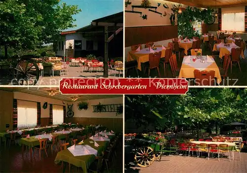 AK / Ansichtskarte Viernheim Restaurant Schrebergarten Viernheim