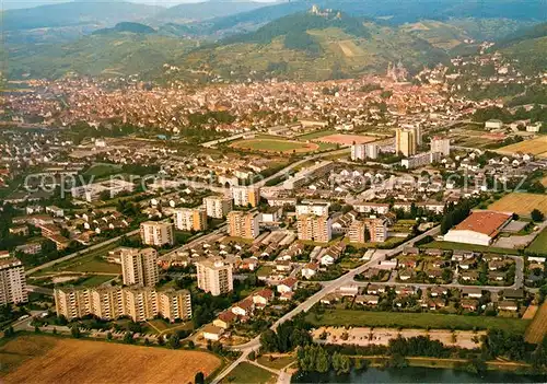 AK / Ansichtskarte Heppenheim_Bergstrasse Fliegeraufnahme Heppenheim_Bergstrasse