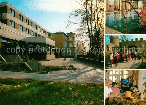 AK / Ansichtskarte Haehnlein AOK Kurklinik Hirschpark Schwimmbad Haehnlein