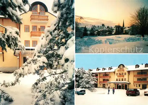 AK / Ansichtskarte Wegscheid_Niederbayern Landhotel Rosenberger Wegscheid Niederbayern